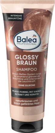 Shampoo glossy brown, 250 ml