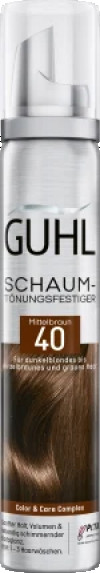 Hair tint of foam strength 40 medium brown, 100 ml