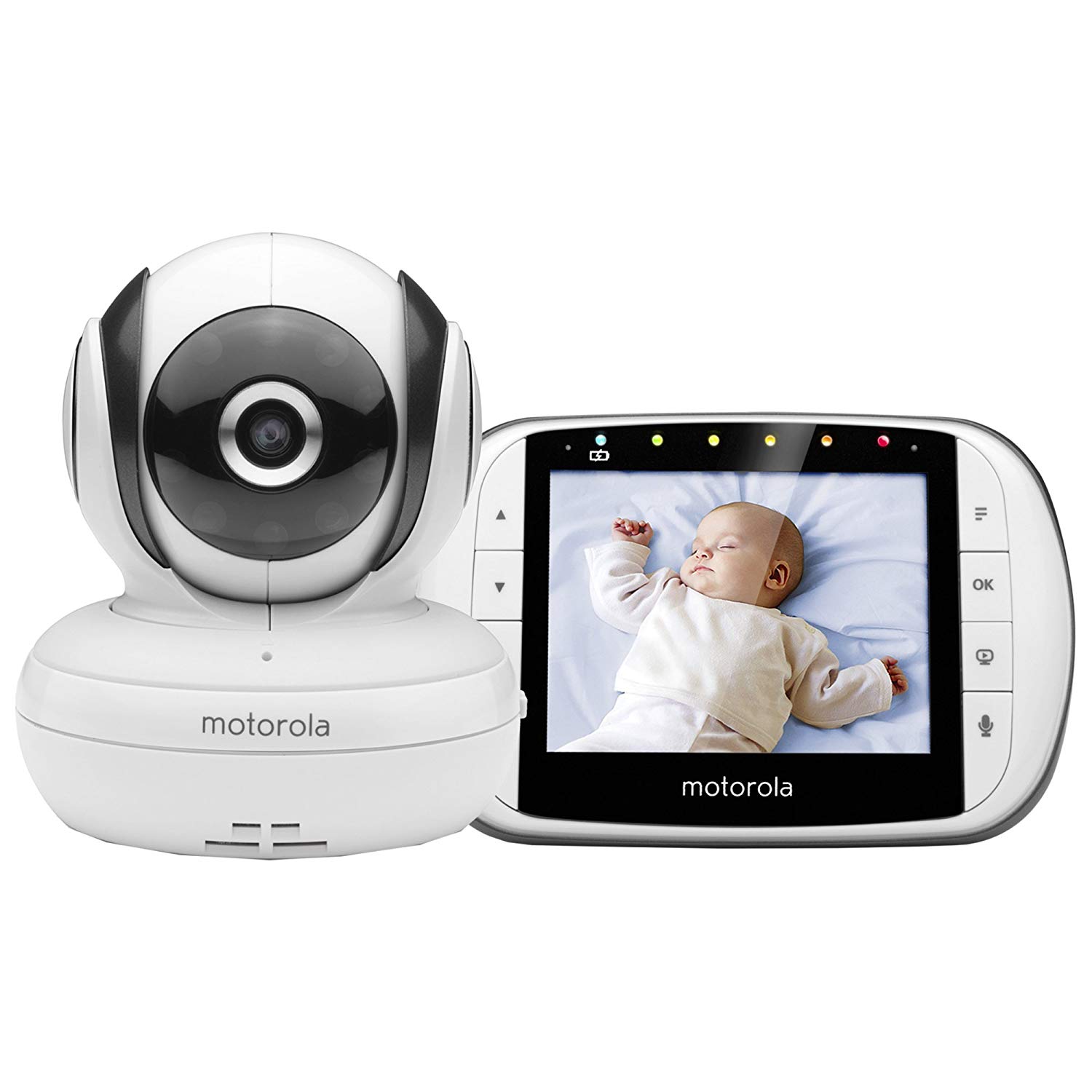Motorola Baby MBP 36S Video Baby Monitor, Baby Surveillance Camera, 3.5 Inch LCD Color Display