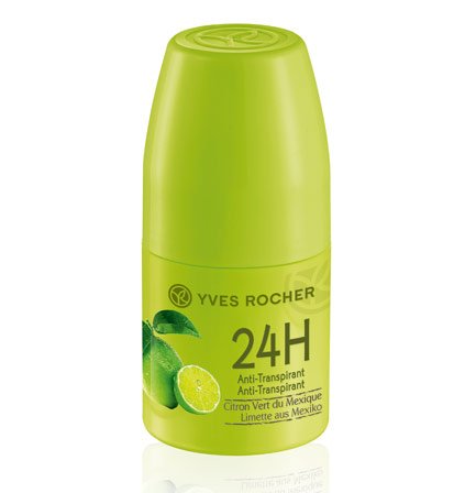 Yves Rocher Anti-Perspirant 24H Lime from Mexico-Boxed 24-Hour Effect