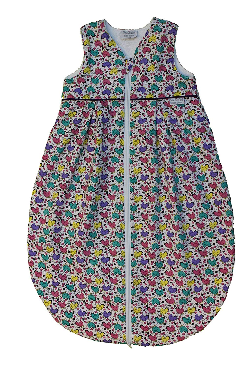 Tavolinchen 35/350 Terry Cloth Colourful Chick Sleeping Bag 130 cm
