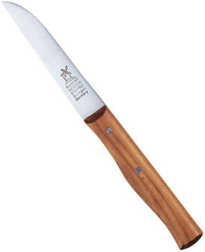 Herder Windmuhlenmesser 3 x 398909 Herder Windmill Vegetable Knife Classic Cherry, Stainless Steel, 8.5 cm