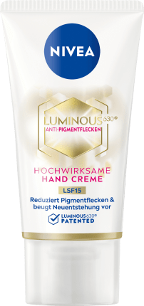Hand cream luminous anti pigment spots, LSF 15, 50 ml