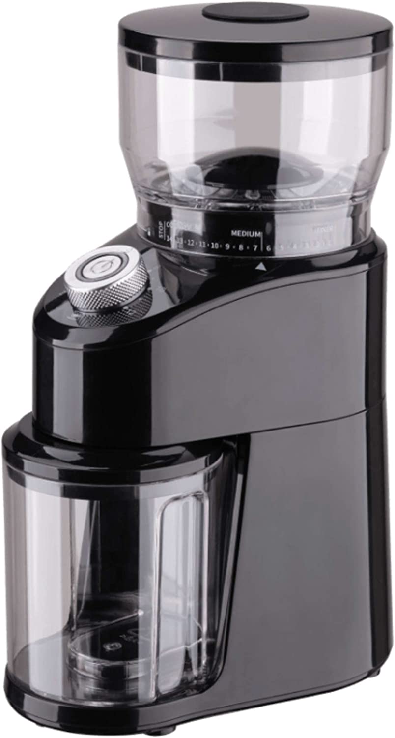 Ambiano Electric Coffee Grinder 220 W Professional Cone Grinder Steel 14 Grinding Levels