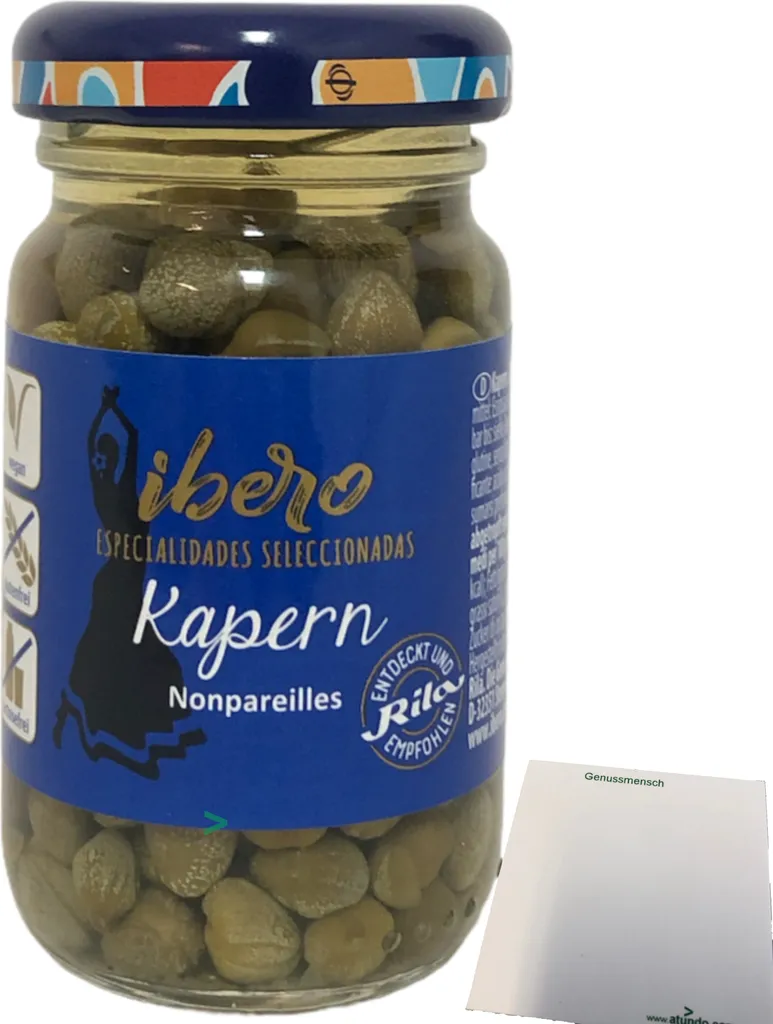 Ibero Capers Nonpareilles 1 pack (1x50g jar) + usy block
