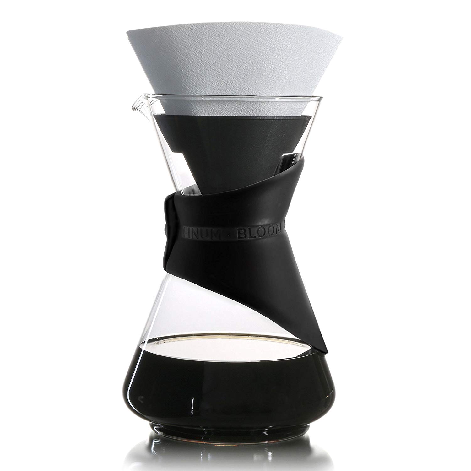 Finum Bloom & Flow Coffee Maker With Glass Coffee Maker Filter Coffee Cup C