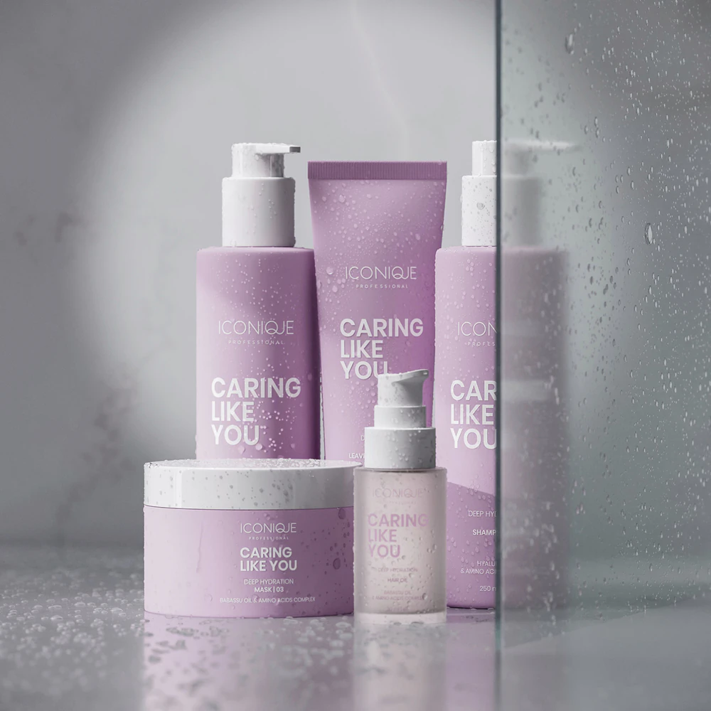 ICONIQUE Professional CARING LIKE YOU Deep Hydration hydrating shampoo for dry and damaged hair
