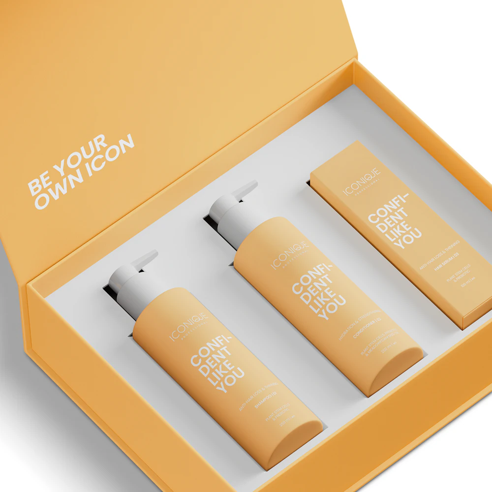 ICONIQUE Professional CONFIDENT LIKE YOU Anti-Hair Loss & Thinning Set Set against hair loss