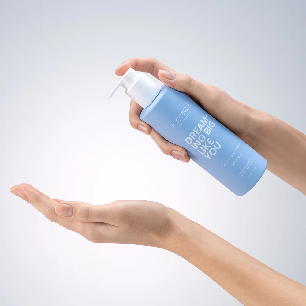 ICONIQUE Professional DREAMING BIG LIKE YOU Volume & Thickness Shampoo for more volume