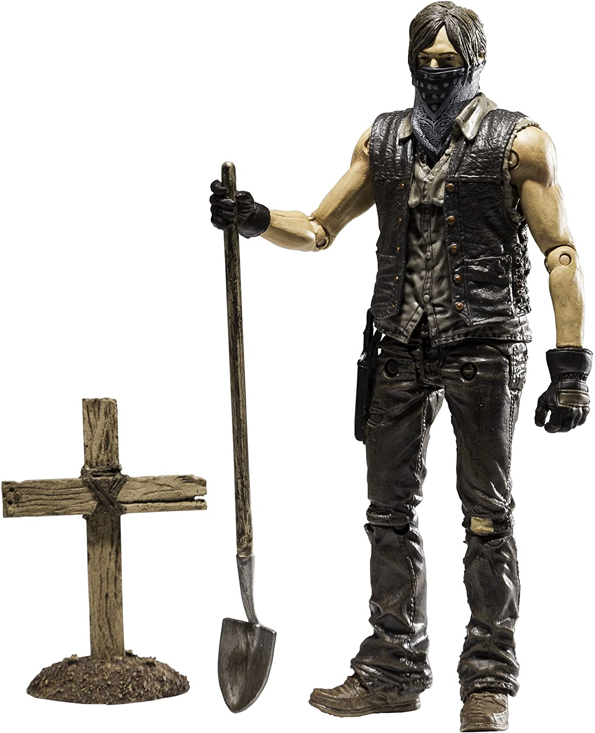 The Walking Dead Series 9 Grave Digger Daryl Dixon Dirt Version Figure