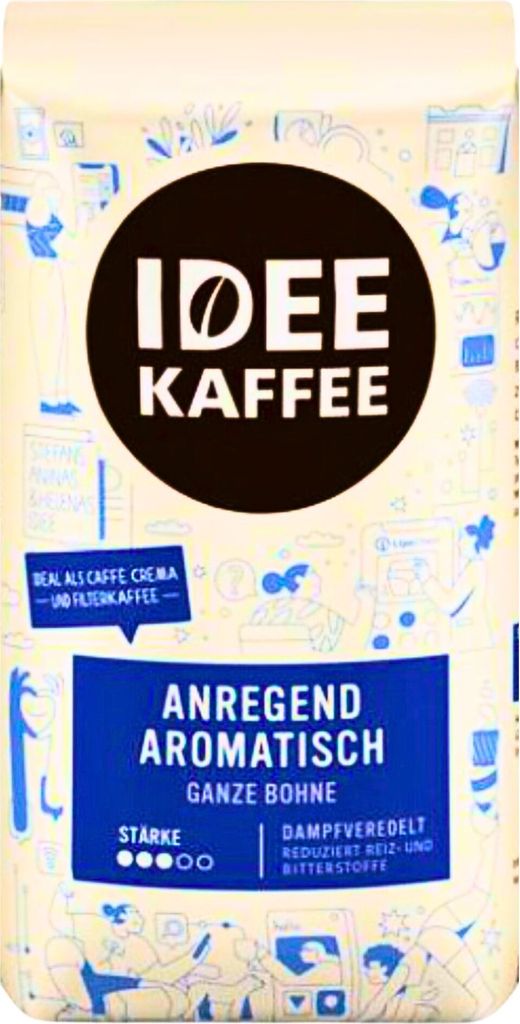 Idea Coffee STIMULATING AROMATIC, 500g beans