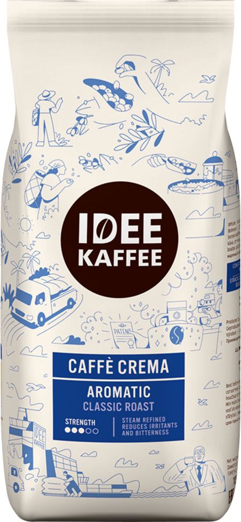 IDEE COFFEE Caffè Crema AROMATIC, 1000g beans