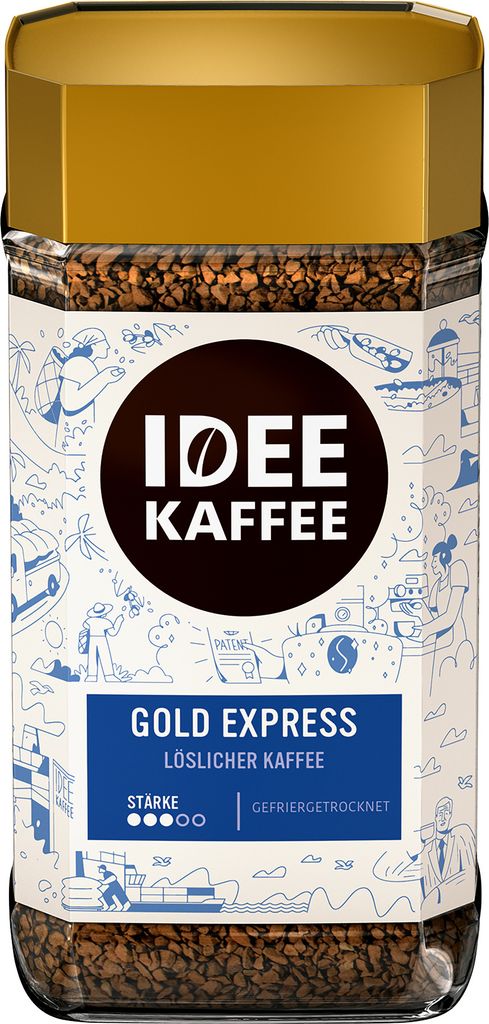 Idee Kaffee GOLD EXPRESS instant coffee, 200g