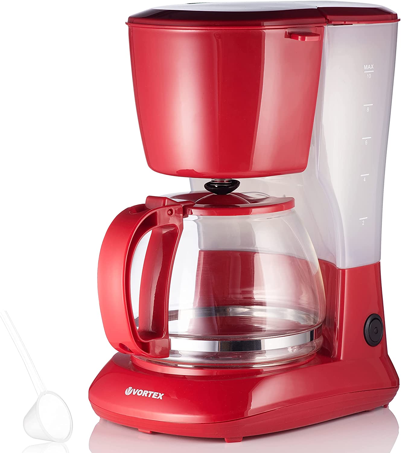 Vortex Filter Coffee Machine with 1.25 L Glass Jug VO4012RD - Coffee Machin