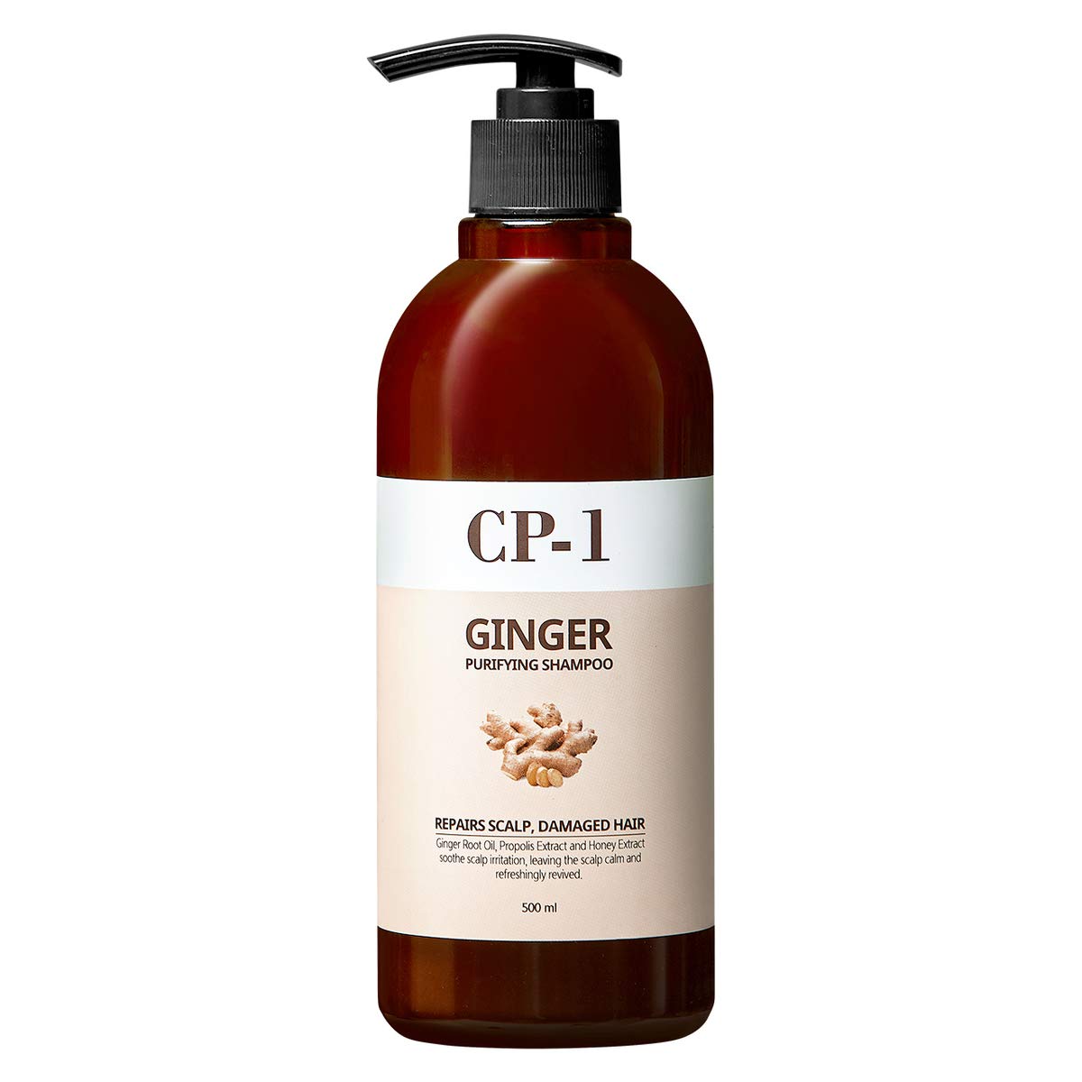 CP-1 Ginger Purifying Shampoo 500 ML Revitalising Strenghening Care Ginger Root Damaged Hair Follicles Restores Intensive Moisture Prevents Brittlental Split Ends