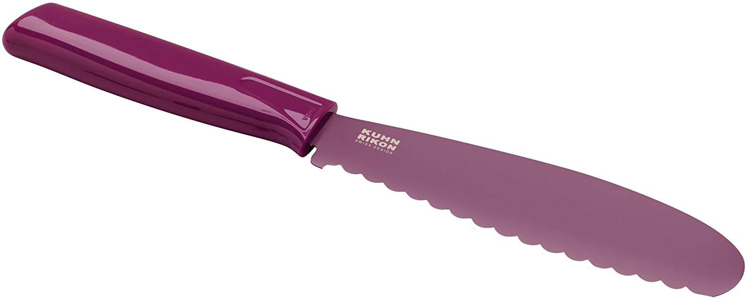 Kuhn Rikon Colori Non-Stick Sandwich Knife, Purple
