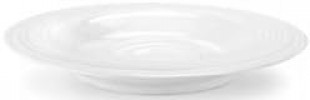 Portmeirion Sophie Conran Soup Plate Bowls 25cm White (Set of 4)