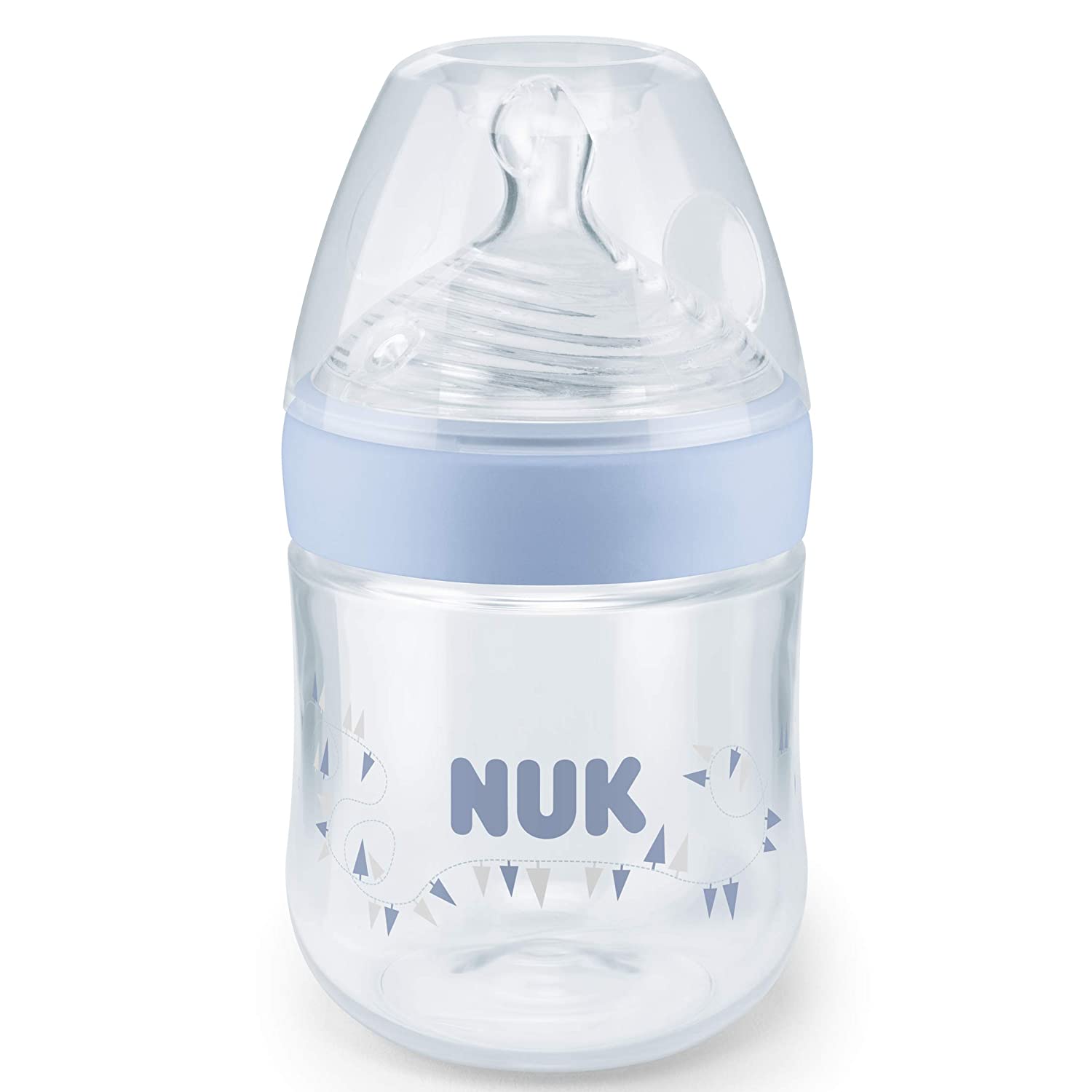 Nuk Nature Sense Baby Bottle Set Blue
