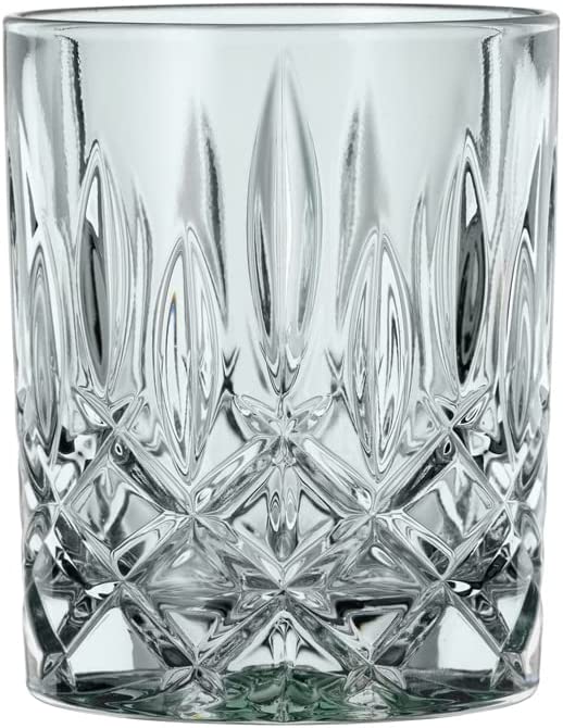 Spiegelau & Nachtmann, 2-part whiskey cup set, green whiskey glass, crystal glass, 295 ml, mint, noblesse fresh, 104241