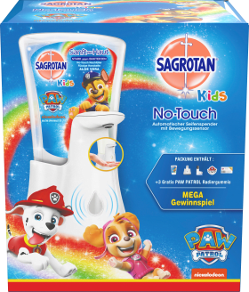 Sagrotan No Touch Kids Soap Dispenser + Refill pack, 1 pc