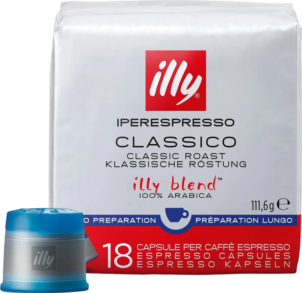 Illy 7955ST coffee capsule & coffee pad 18 pieces