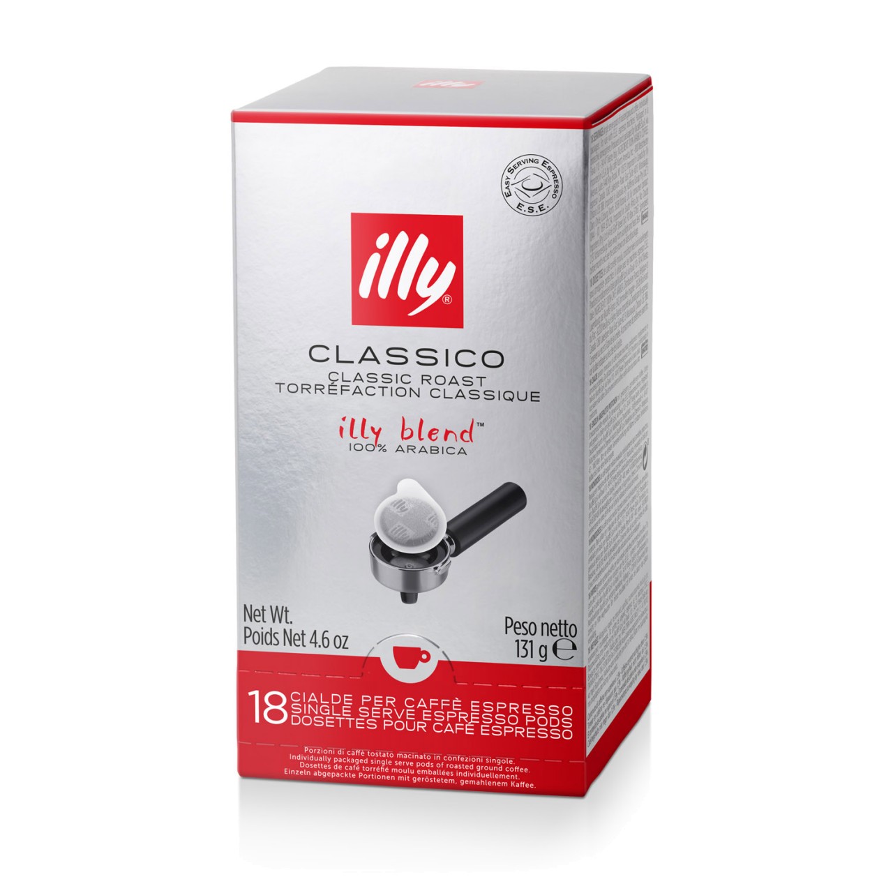Illy Classico Normal Roasting Pads 18 Pieces