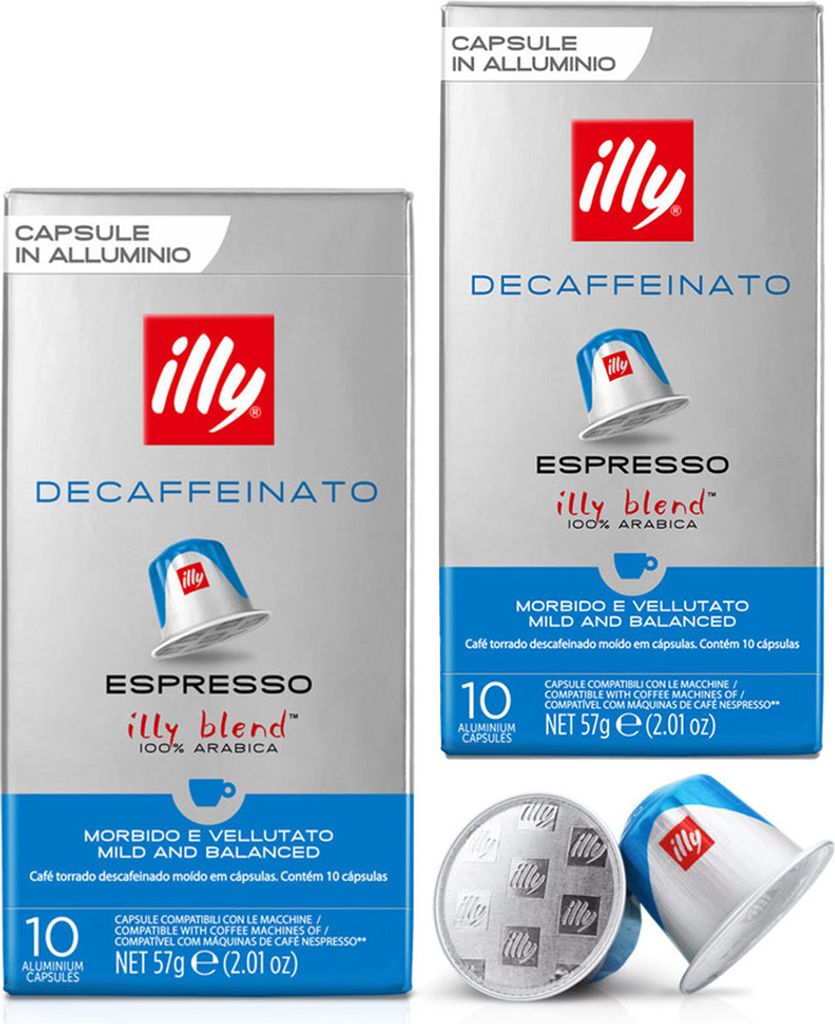 ILLY DECAFFEINATO capsules 8993, 2 pieces