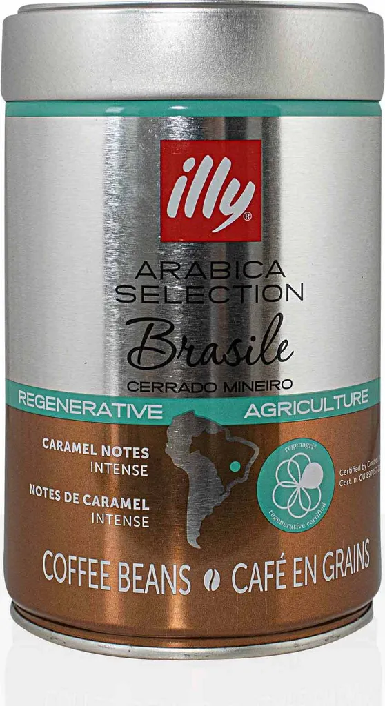 illy Espresso Beans Arabica Selection Brazil - 250g Coffee Beans, 100% Arabica Coffee