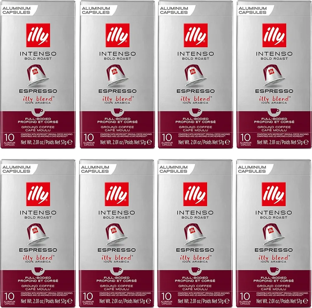 Illy Intenso capsules, 80 pieces