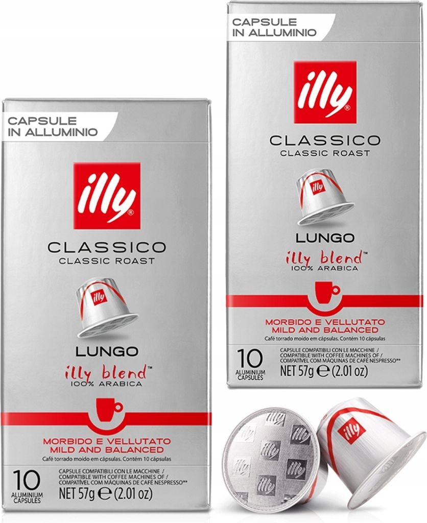 ILLY LUNGO 8914 capsules, 2 pieces