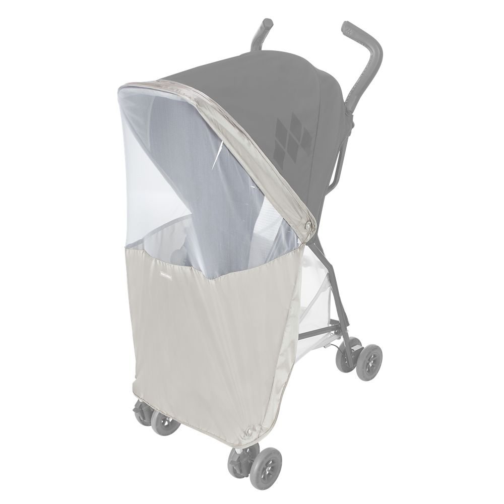Maclaren Mark II Mosquito Net - The two-piece pushchair net fits the Maclaren Mark II Style Set Stroller Protects against mosquitoes and insects.