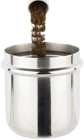 Metallurgica Motta Motta Porta Filter Dosing Cup | Pojemnik do dozowania kawy | Wysokootranć: 60 mm | Made in Italy