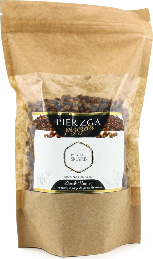IMKERSHOP Bienenbrot/Bienenperga roh/natürlich 500g Bienenpollen in Granulatform Imkerei Bienenhaltung