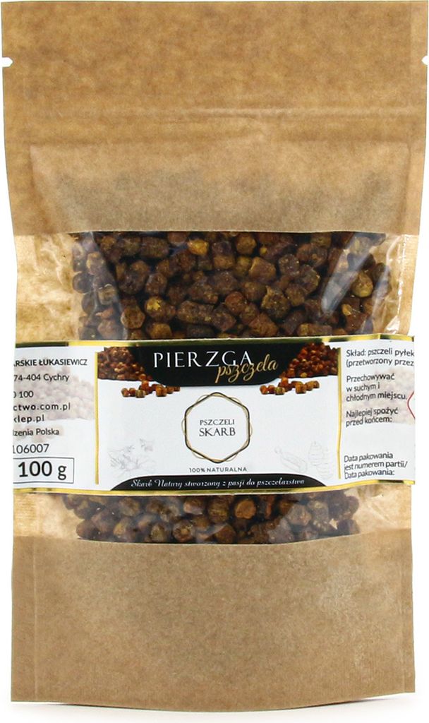 BEEKEEPERSHOP Bee bread / Perga 100g Honey Beekeeping Beekeeping
