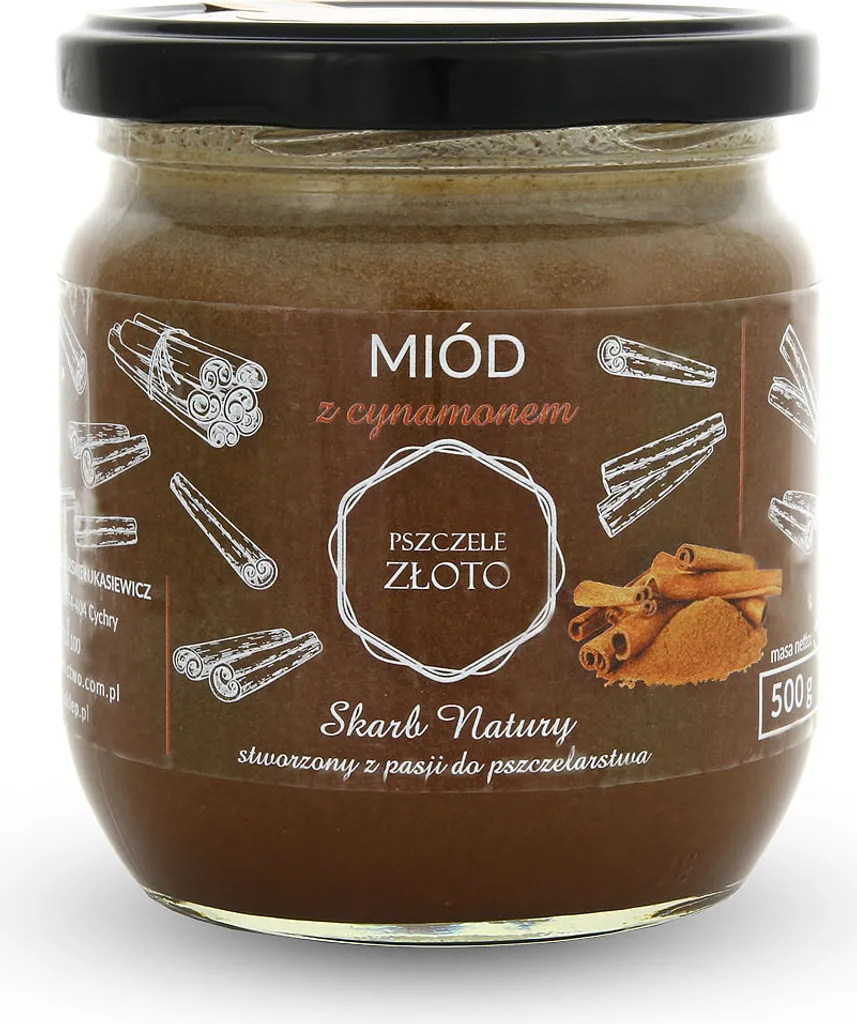 IMKERSHOP Zimt mit Honig 0,5 Kg Honig Imkerei Bienenhaltung