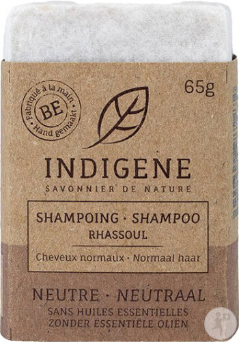 Indigenous Solid Shampoo Rhassoul Normal Hair Neutral 65g