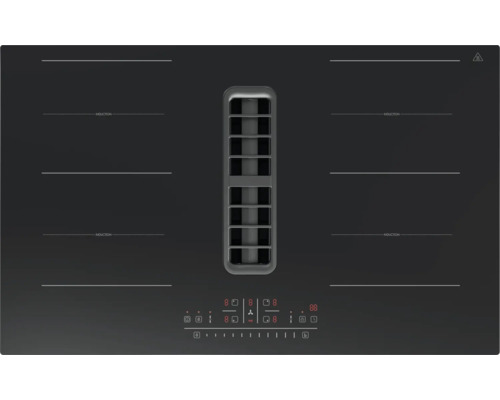 Induction hob with extractor PKM 83 x 51.5 cm 4 induction cooking zones IN4-DA-2FZA++A