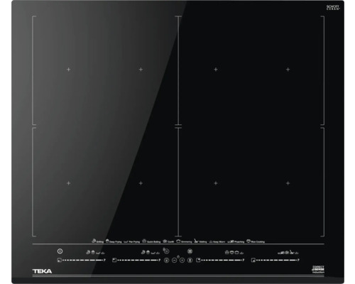 Induction hob frameless TEKA 60 x 51 mm 4 cooking zones IZF68700MSTBK