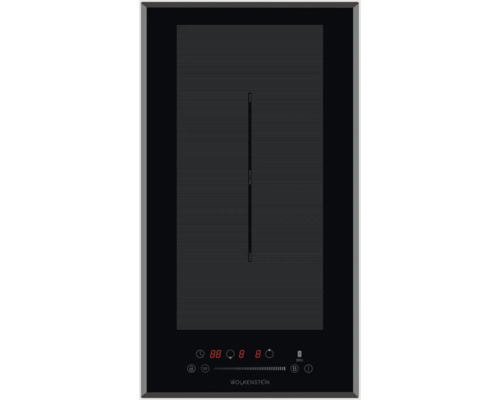 Induction hob frameless Wolkenstein 28.8 x 52 cm 2 cooking zones WIF2-FZF