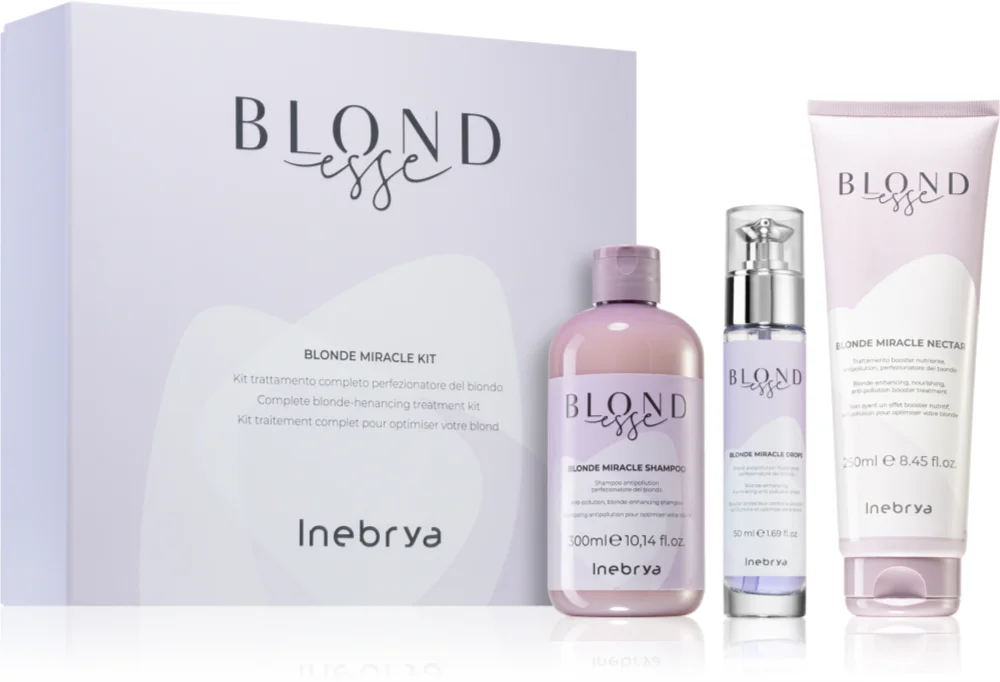 Inebrya BLONDesse Blonde Miracle Kit Gift Set (for blonde hair)