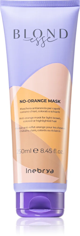 Inebrya BLONDesse No-Orange Mask Mask for the hair neutralizes brass undertones