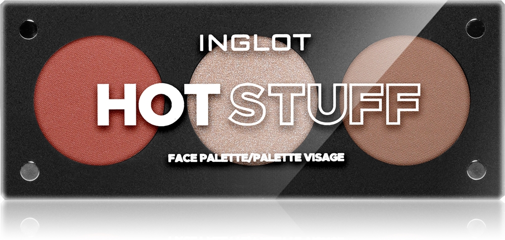 Inglot Face Palette brightener, bronzer and blusher