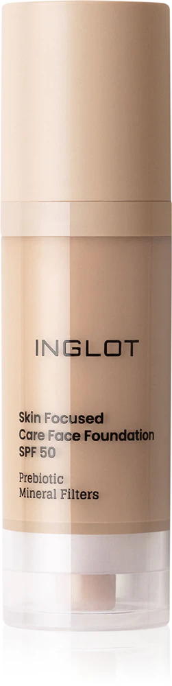 Inglot Skin Focused Care Face Foundation SPF 50 covering make-up SPF 50