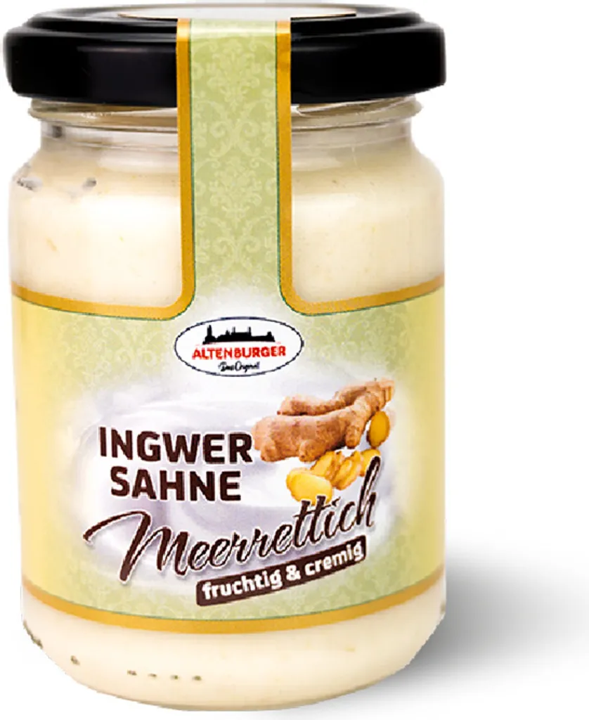 Ingwer Sahne Meerrettich, 140 g