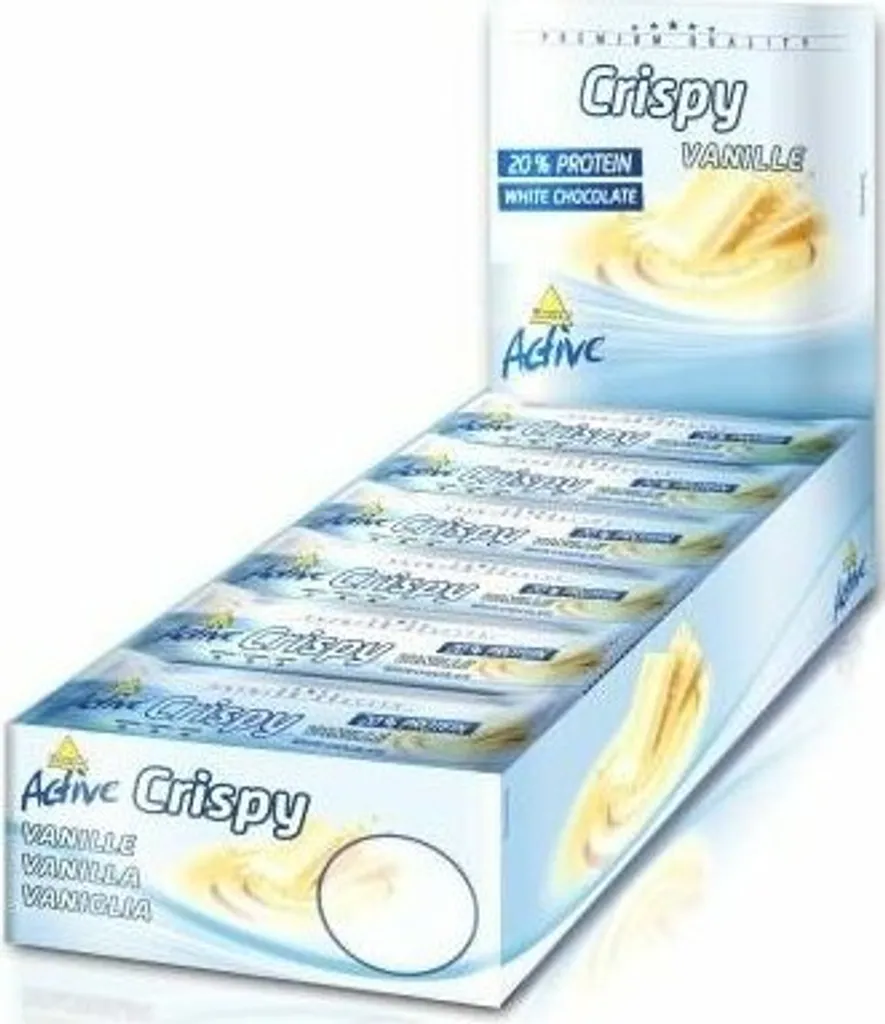 Inkospor Crispy – 24 Riegel a 35 g Vanilla