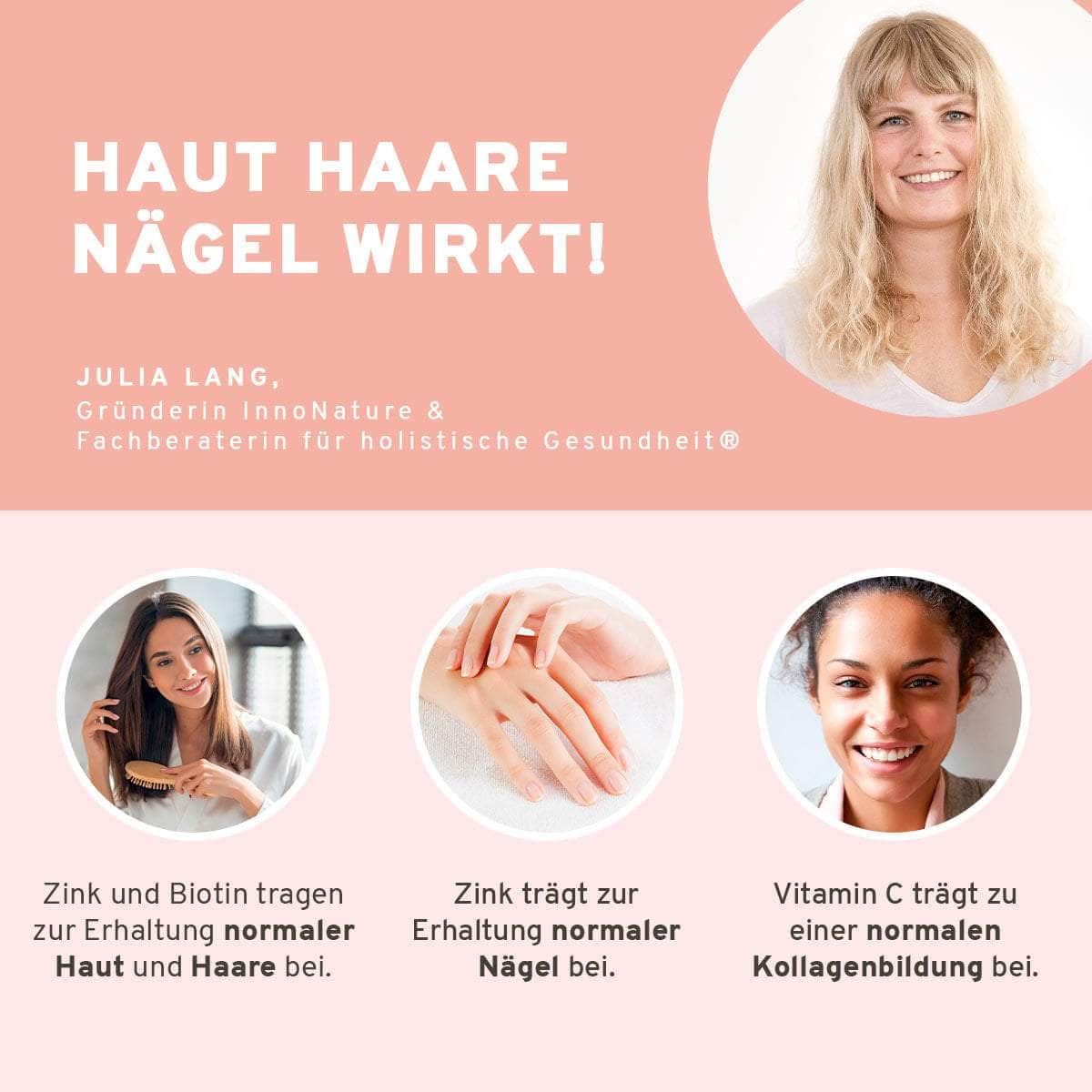 InnoNature - Natürliche Haut, Haare, Nägel Kapseln