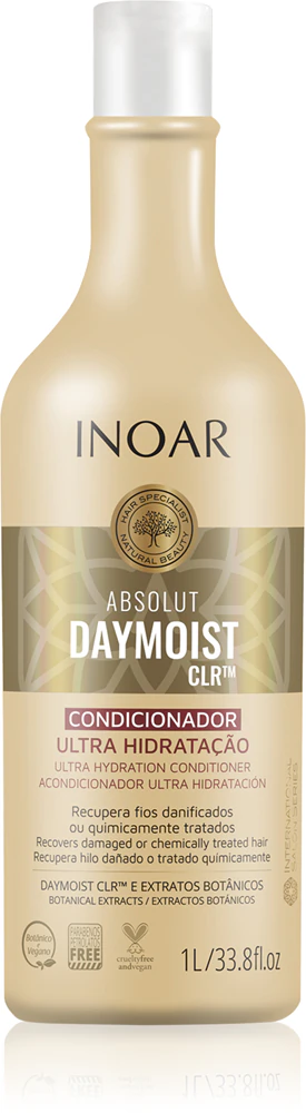 INOAR Absolut Daymoist CLR™ intensive moisturizing conditioner for dry and colored hair