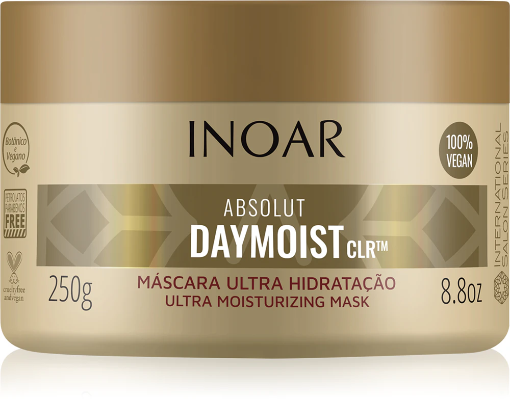 INOAR Absolut Daymoist CLR™ intensive hydrating mask for dry and colored hair