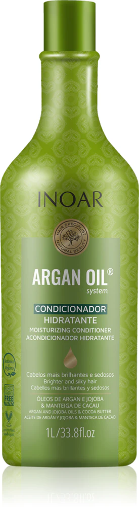 INOAR Argan Oil System moisturizing and smoothing conditioner