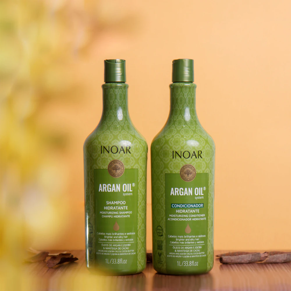 INOAR Argan Oil System smoothing shampoo